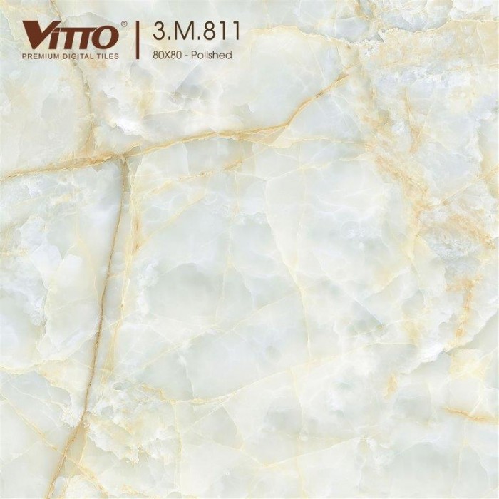 Gạch lát nền vân đá 80x80 Vitto 3M811