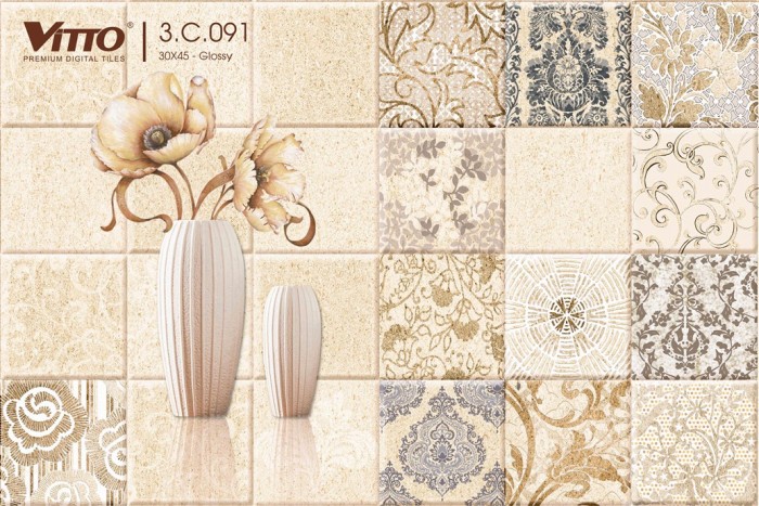 Gạch ốp tường 30x45 Vitto 3C091