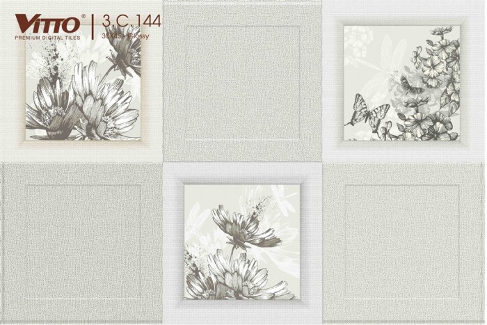 Gạch ốp tường ceramic 30x45 Vitto 3C144