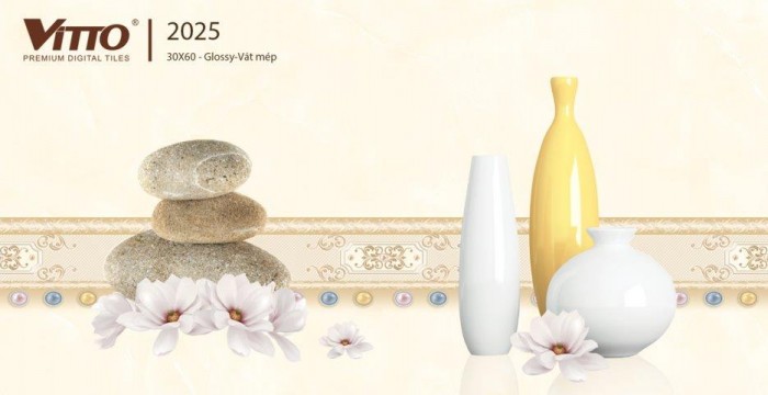 Gạch men ốp tường 30x60 Vitto 2025