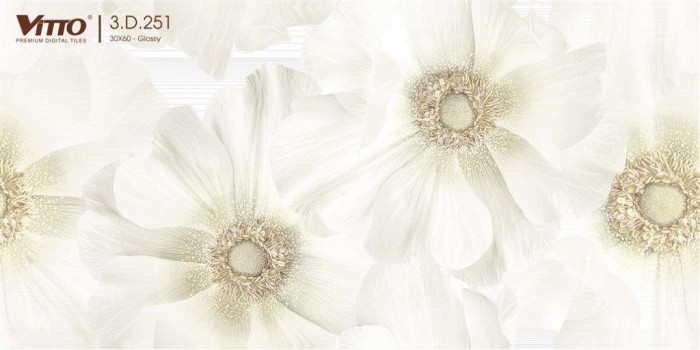 Gạch men ceramic ốp tường Vitto 3D251
