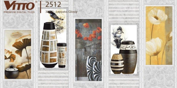 Gạch men ốp tường Vitto 2512