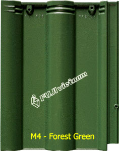 Ngói chính 1 màu Fuji M5 Deep Green