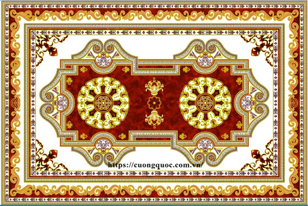 Gạch thảm truyền thống bộ 1800x2400 CQ88040