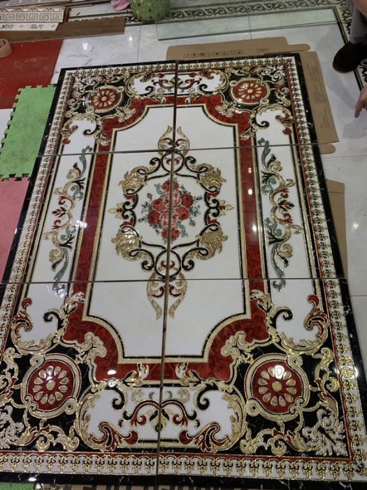 Gạch thảm truyền thống bộ 1200x1800 CQ88043