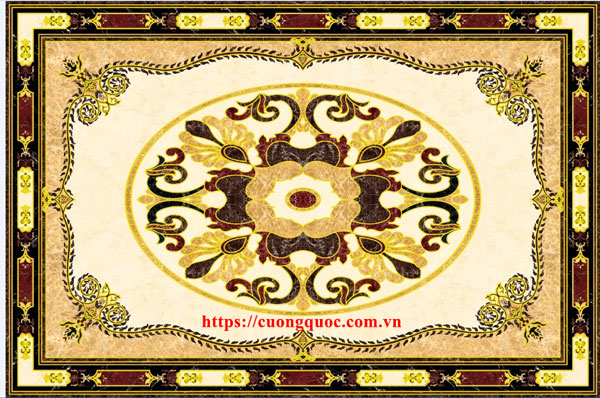 Gạch thảm truyền thống khắc kim 1200x1800 CQ88070