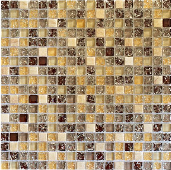 Gạch Mosaic thủy tinh men rạn CQMSTT016