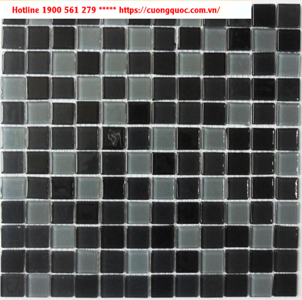 Gạch Mosaic thủy tinh trang trí CQMST25051