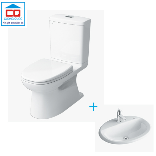 Bồn cầu hai khối Inax AC-808VN+L-2395V(EC/FC)