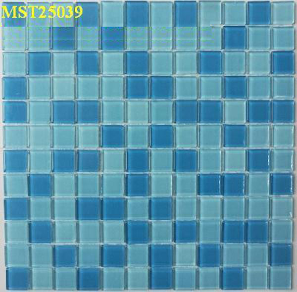 Gạch Mosaic thủy tinh trang trí CQMST25039