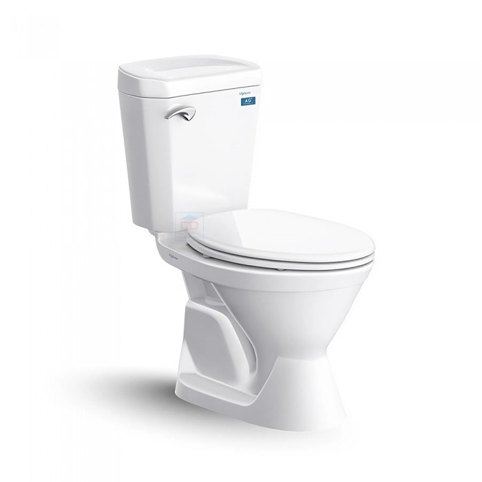 Bồn cầu két rời VI77 (nắp thường)