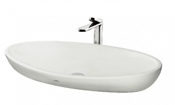 Chậu rửa đặt bàn TOTO LW819JW/F#W