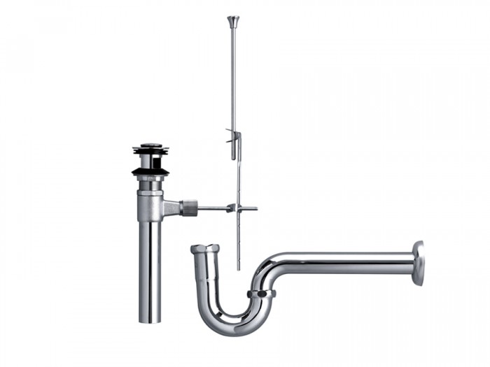 Xi phông giật + Ống thải chữ P Kosco CO 353