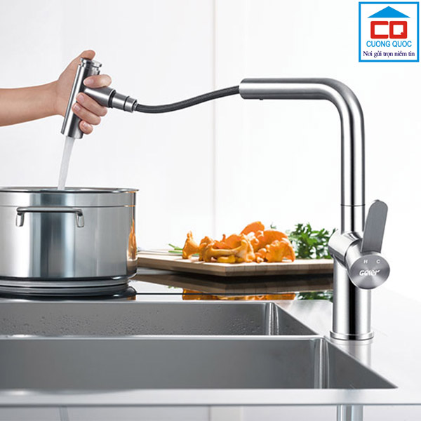 Vòi rửa bát nóng lạnh Geler GL- 3065