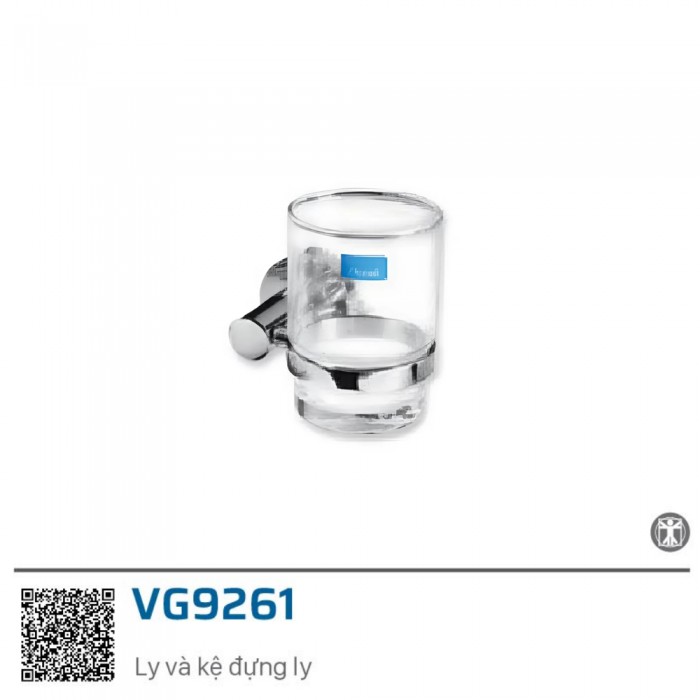 Kệ cốc đánh răng Viglacera VG9261 (VGPK02-2)