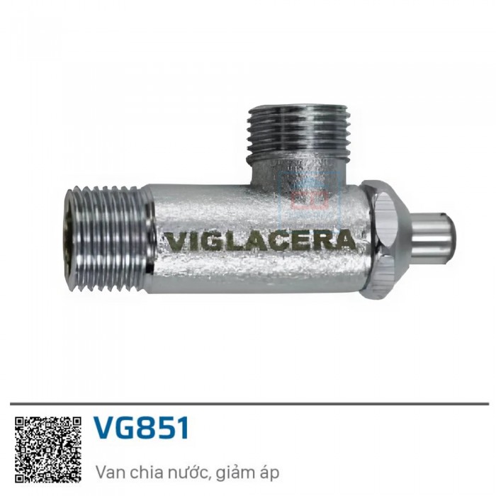 Van giảm áp bằng đồng mạ Crom Viglacera VG02 (VG851)
