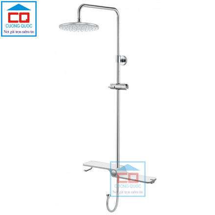 Bộ phụ kiện sen tắm đứng cao cấp Caesar BS126 