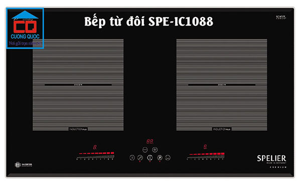 Bếp từ đôi Spelier SPE-IC 1088 ( Made in Germany)