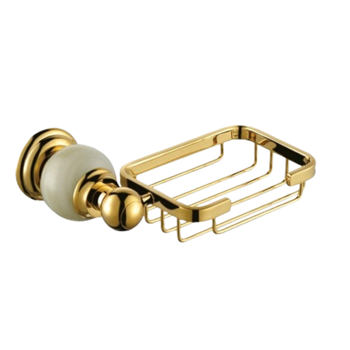 Kệ xà phòng mạ vàng CleanMax 19008