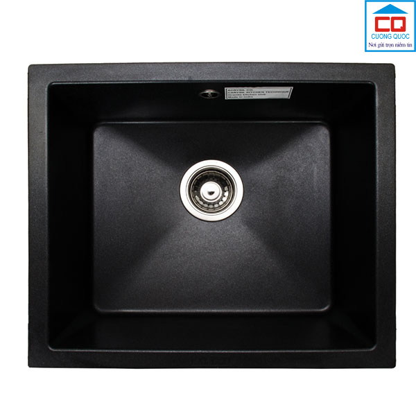 Chậu rửa chén bát bằng đá nhân tạo Carysil SAA1-03/Nera ( đen )
