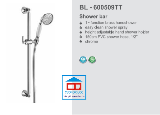 Bát sen tắm nhập khẩu Bello BL - 600509TT