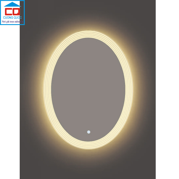 Gương soi phòng tắm đèn Led cảm ứng QB QL920V chính hãng 600x800