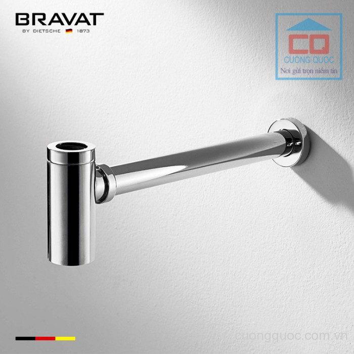 Syphong chậu rửa lavabo cao cấp Bravat P6524C-ENG