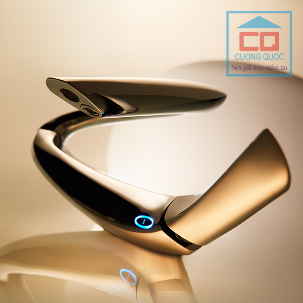 Vòi nước cảm ứng cao cấp Bravat F1197244GD-RG