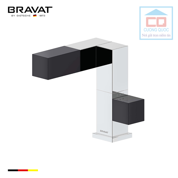 Vòi rửa mặt lavabo cao cấp Bravat F164124CP-BW