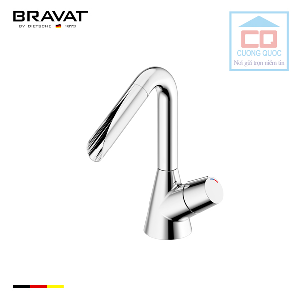 Vòi nước rửa mặt cao cấp Bravat F196150C
