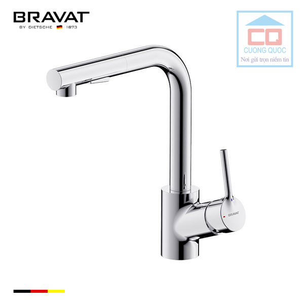 Vòi chậu lavabo cao cấp Bravat F1172217CP-4
