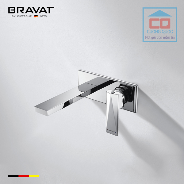 Vòi chậu lavabo âm tường cao cấp Bravat P69181C-ENG