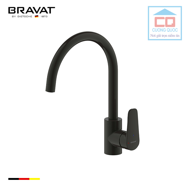 Vòi rửa bát nhiệt độ cao cấp Bravat F7173218BW