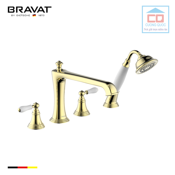Vòi sen tắm gắn bồn tắm cao cấp Bravat F55193BAF-ENG