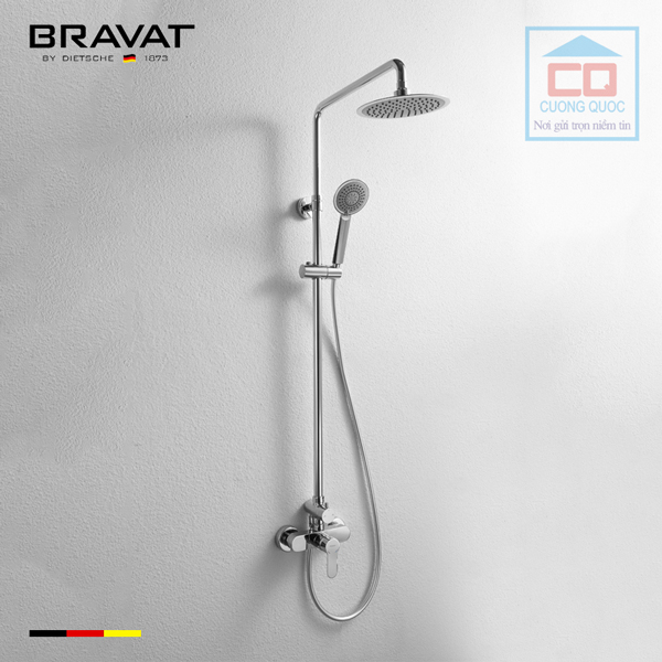 Sen cây tắm nóng lạnh gắn tường Bravat F93783C-A2-ENG