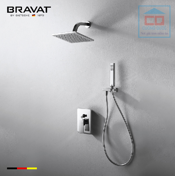 Sen tắm âm tường cao cấp Bravat F856101C-A-ENG