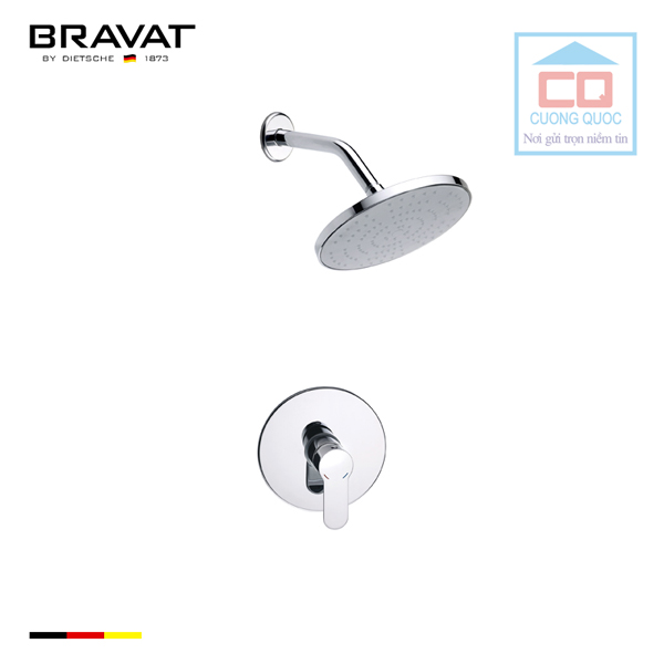 Sen tắm âm tường cao cấp Bravat F839103C-A-ENG