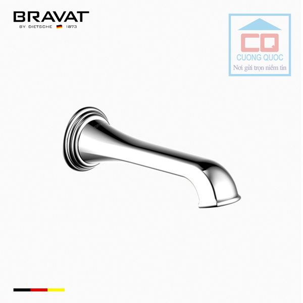 Vòi xả bồn tắm âm tường cao cấp Bravat FS214CP-ENG