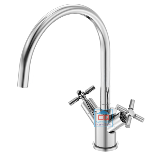 Vòi rửa bát Flova FH 8717C-617 hai tay xoay