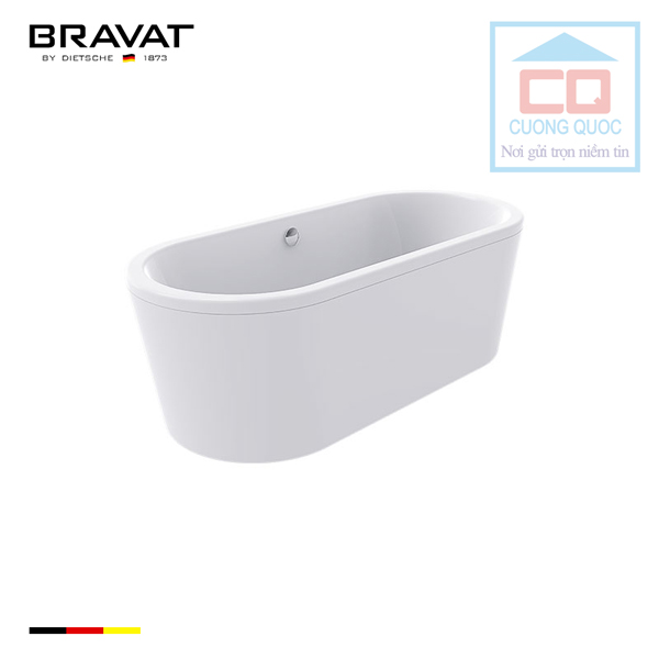 Bồn tắm đặt sàn cao cấp Bravat B25801TW-1W