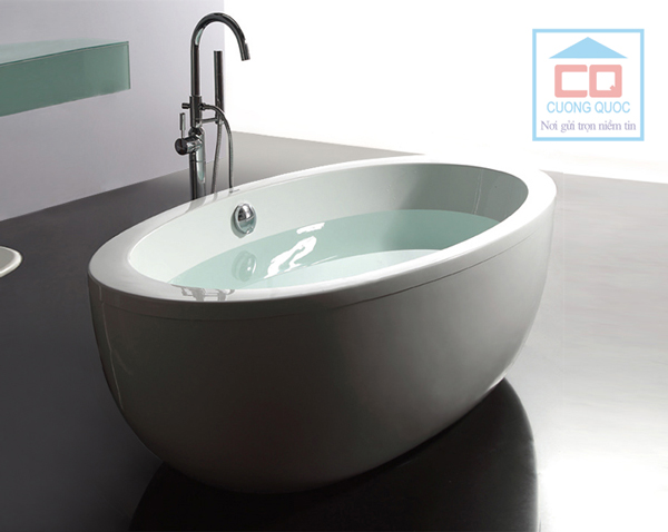Bồn tắm đặt sàn cao cấp Bravat B25712TW-1W
