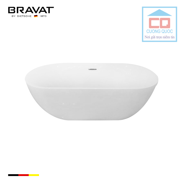 Bồn tắm đặt sàn cao cấp Bravat B25766TW-1W