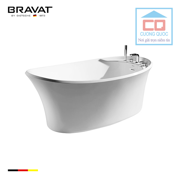 Bồn tắm đặt sàn cao cấp Bravat B25548TW-1W