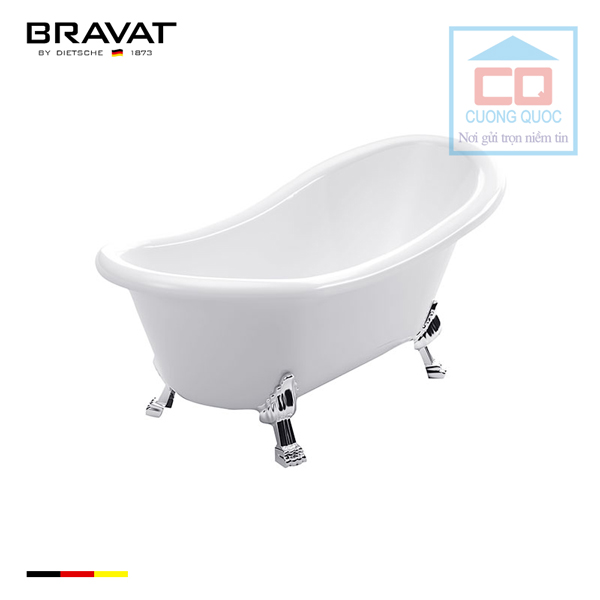 Bồn tắm đặt sàn cao cấp Bravat B25709W-B