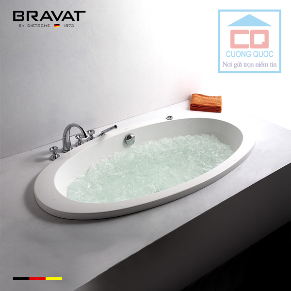 Bồn tắm massage sục khí cao cấp Bravat B25712W-6
