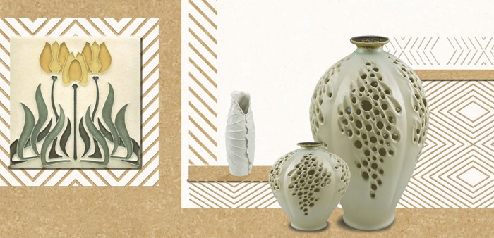 Gạch ốp tường viên điểm Thạch Bàn FDB36-4001.4 (Hết hàng)