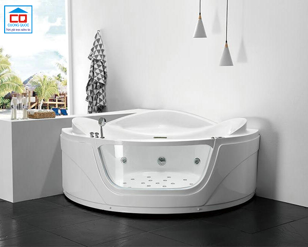 Bồn tắm massage Gemy G9247 đặt góc