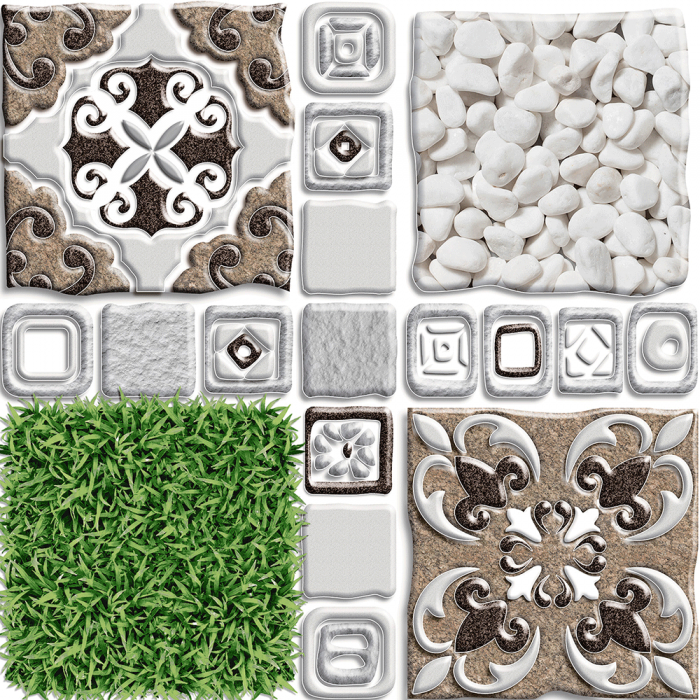 Gạch lát sân vườn 50x50 Viglacera SG514