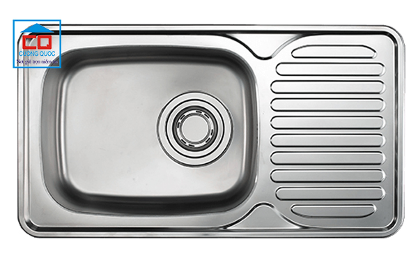 Chậu rửa bát 1 hố Lizens ISL 870 có bàn