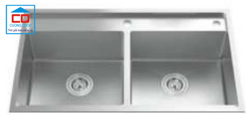 Chậu rửa bát 2 hố cân Bello BL-C908